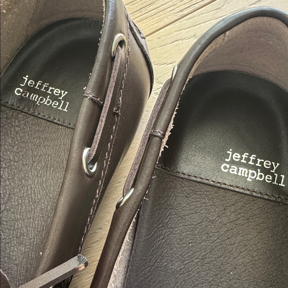 Jeffrey Campbell Brown Loafers - Picture 3 of 11